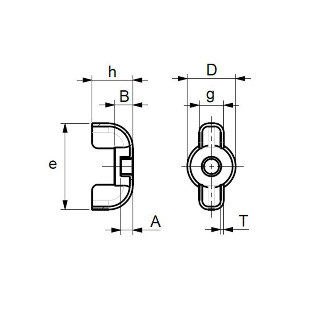 dadi alette lamerino standard disegno