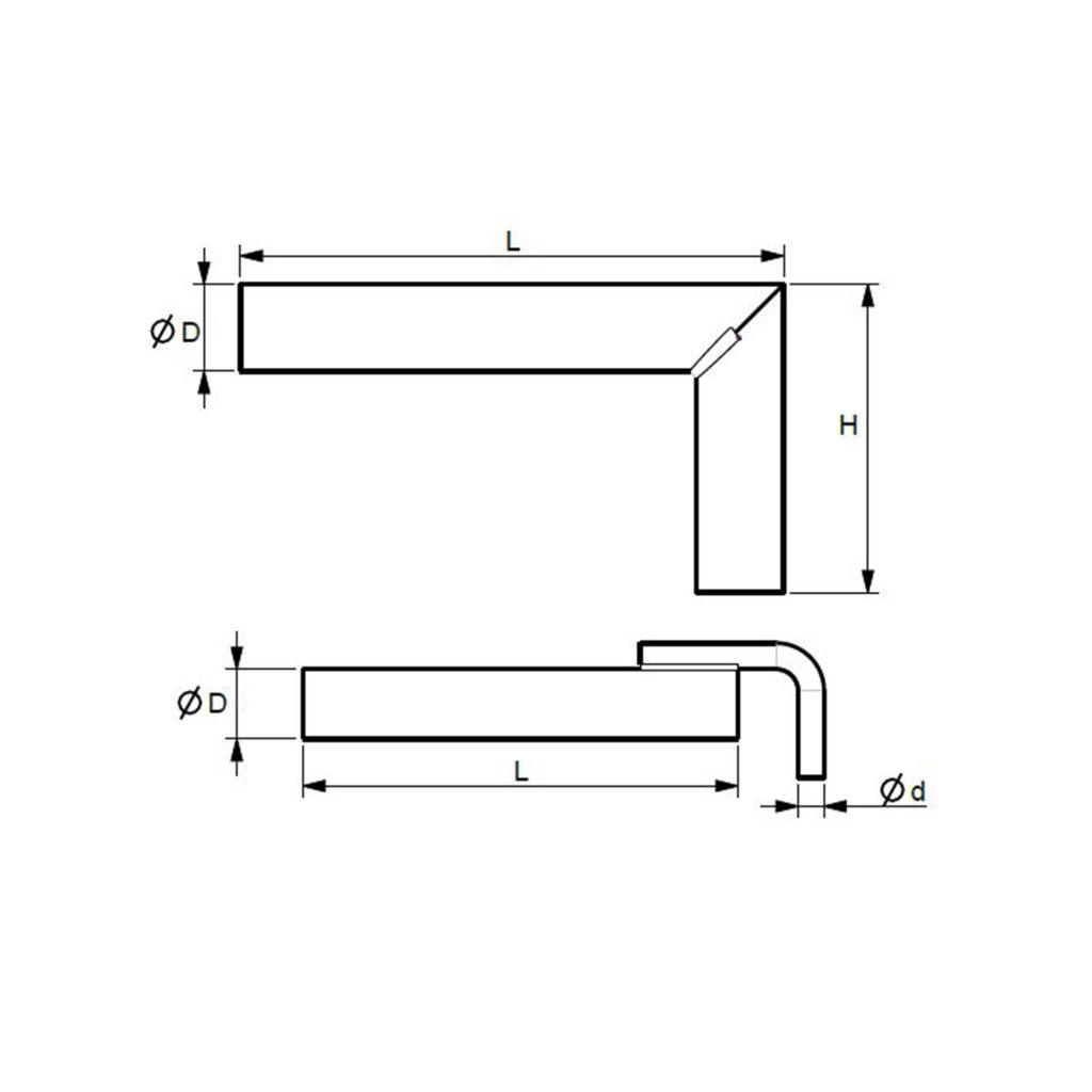 disegno prolunga ponteggio
