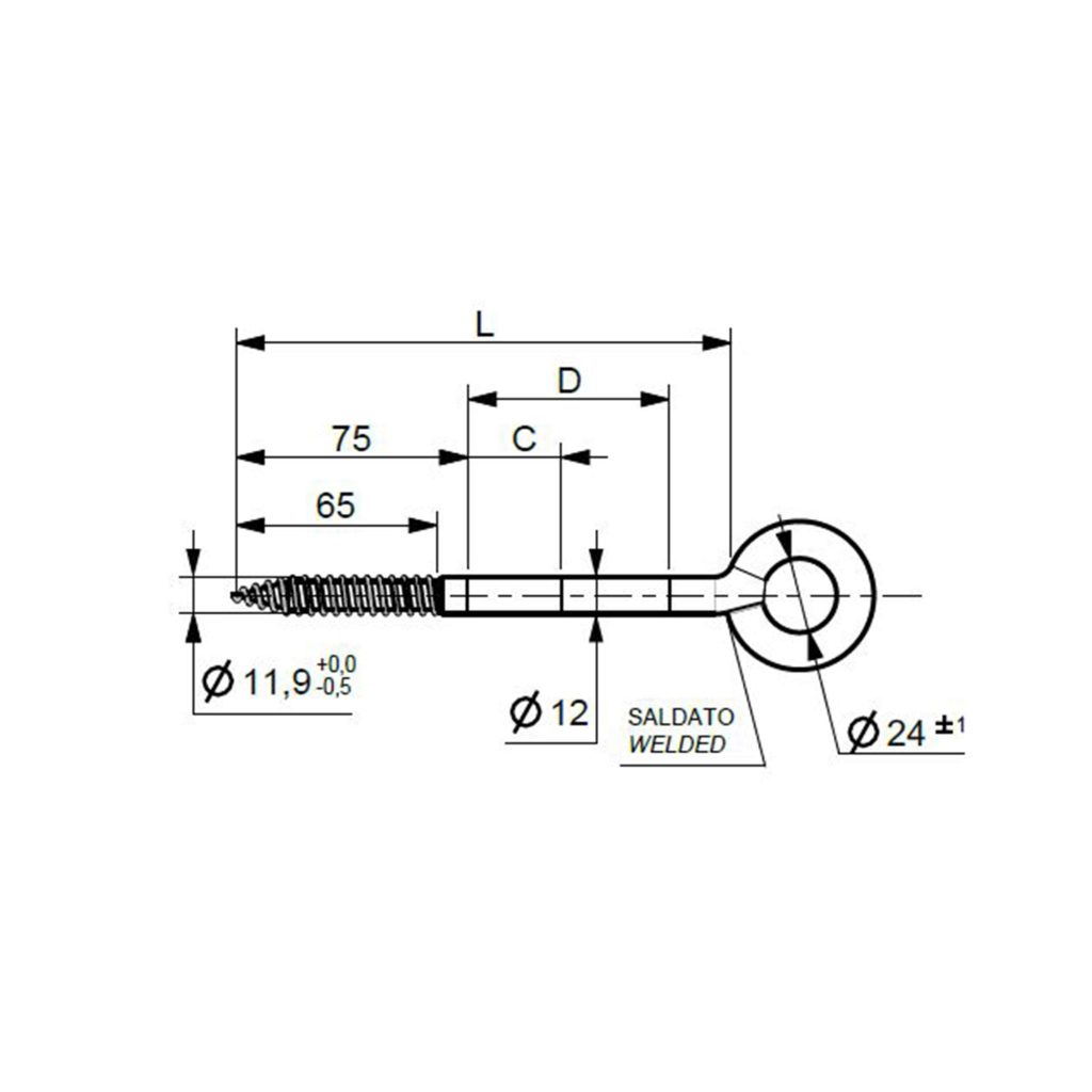 disegno viti occhio occhiolo soldato 23